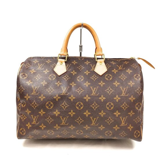 Louis Vuitton Speedy 40 Brown Monogram Hand Bag mon-1100-091925 - Picture 1 of 16